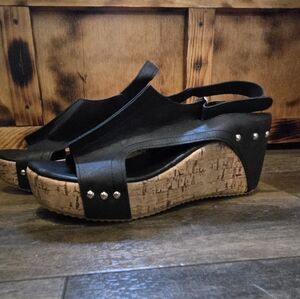 New! Platform Wedge Sandals